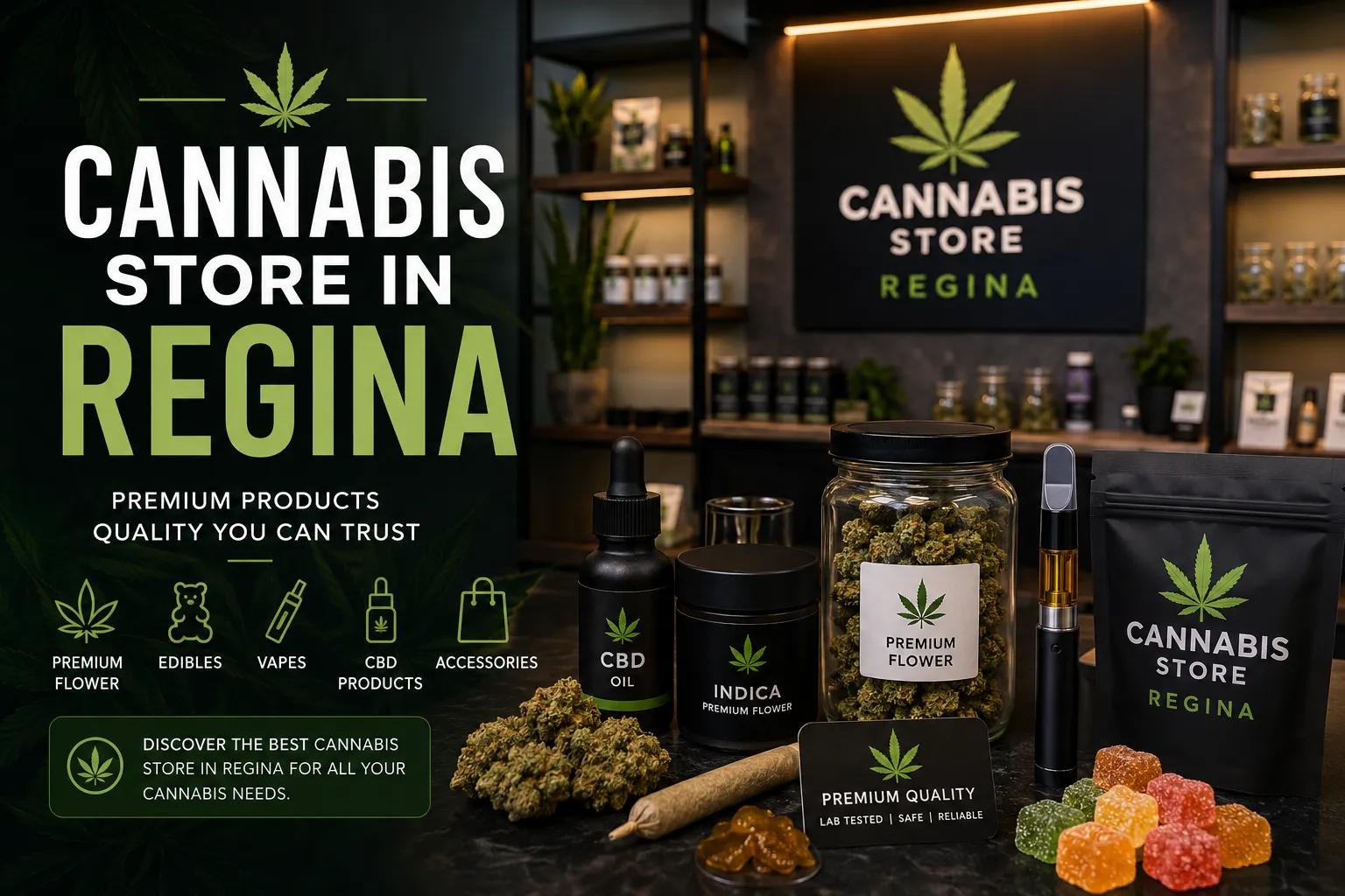 Cannabis Store in Regina: A Guide to Choosing the Right Local Store